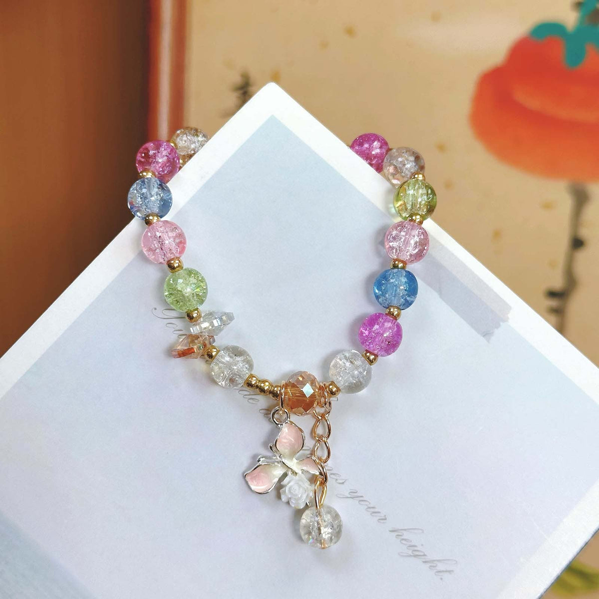 Korean Princess Female Hot Flower Beaded Bracelets - Daebak