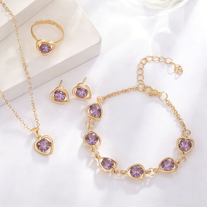 Korean Style Elegant Female Pink Dripping Butterfly Bracelets - Daebak