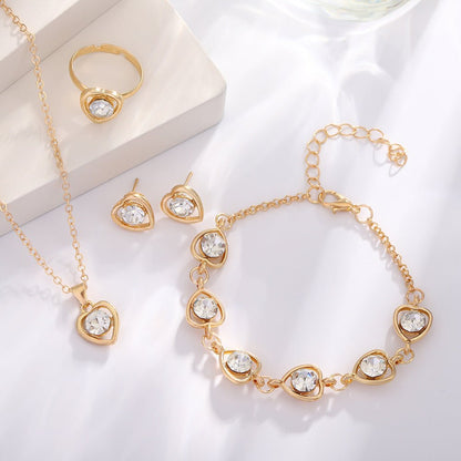 Korean Style Elegant Female Pink Dripping Butterfly Bracelets - Daebak