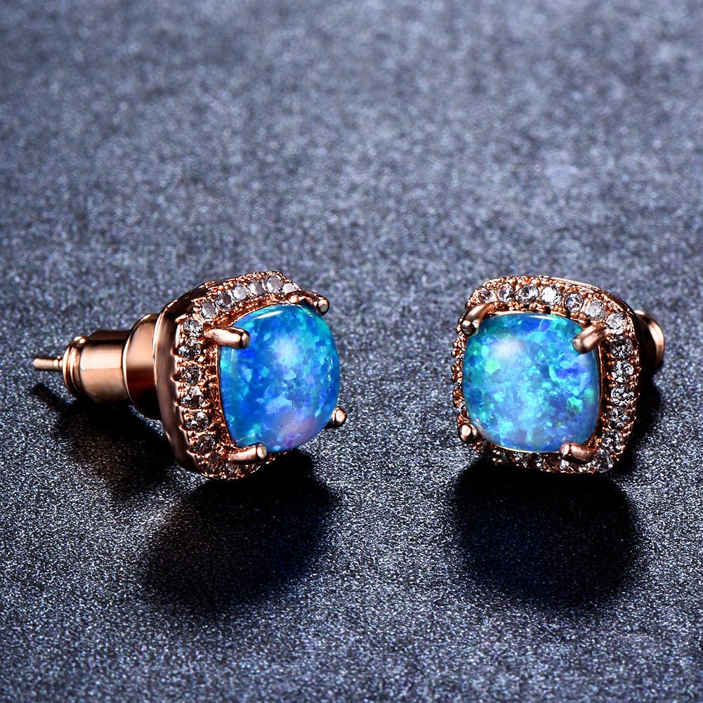 Korean Style Fashion Ear Clips Diamond Full Rhinestone Zircon Earrings - Daebak