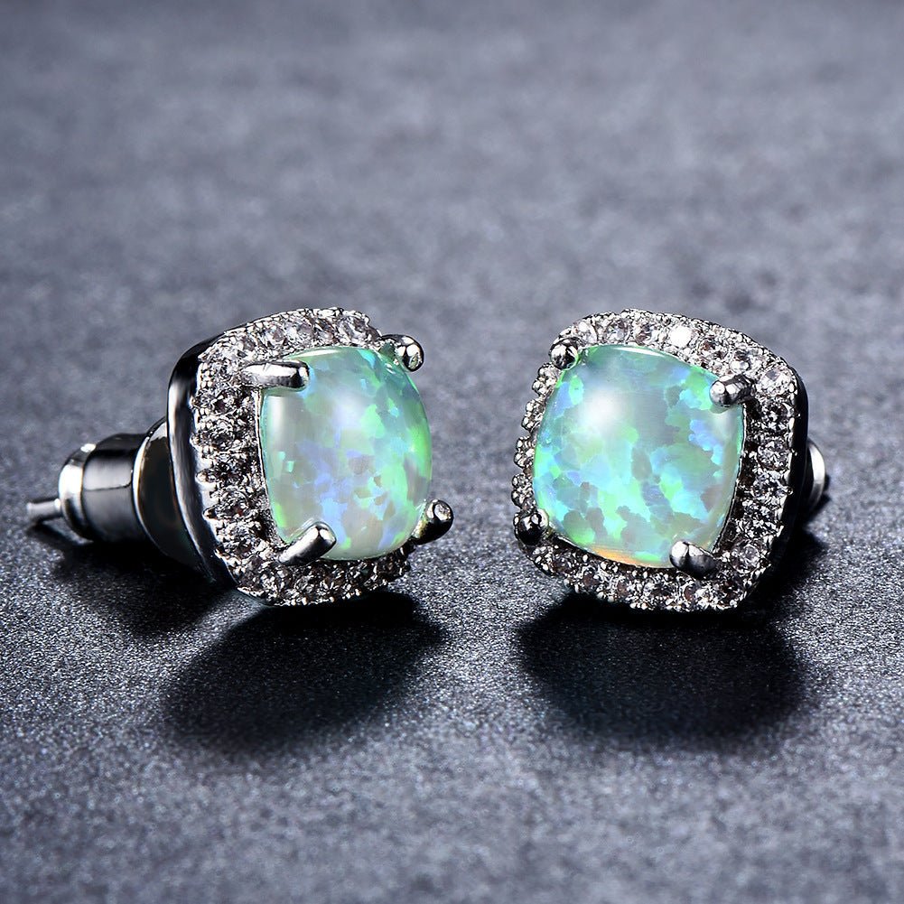 Korean Style Fashion Ear Clips Diamond Full Rhinestone Zircon Earrings - Daebak