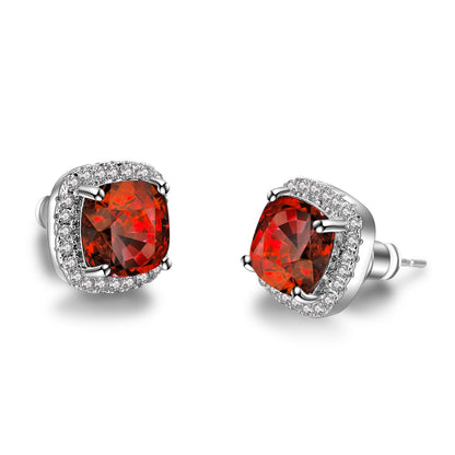 Korean Style Fashion Ear Clips Diamond Full Rhinestone Zircon Earrings - Daebak