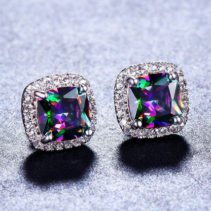 Korean Style Fashion Ear Clips Diamond Full Rhinestone Zircon Earrings - Daebak