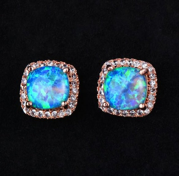 Korean Style Fashion Ear Clips Diamond Full Rhinestone Zircon Earrings - Daebak