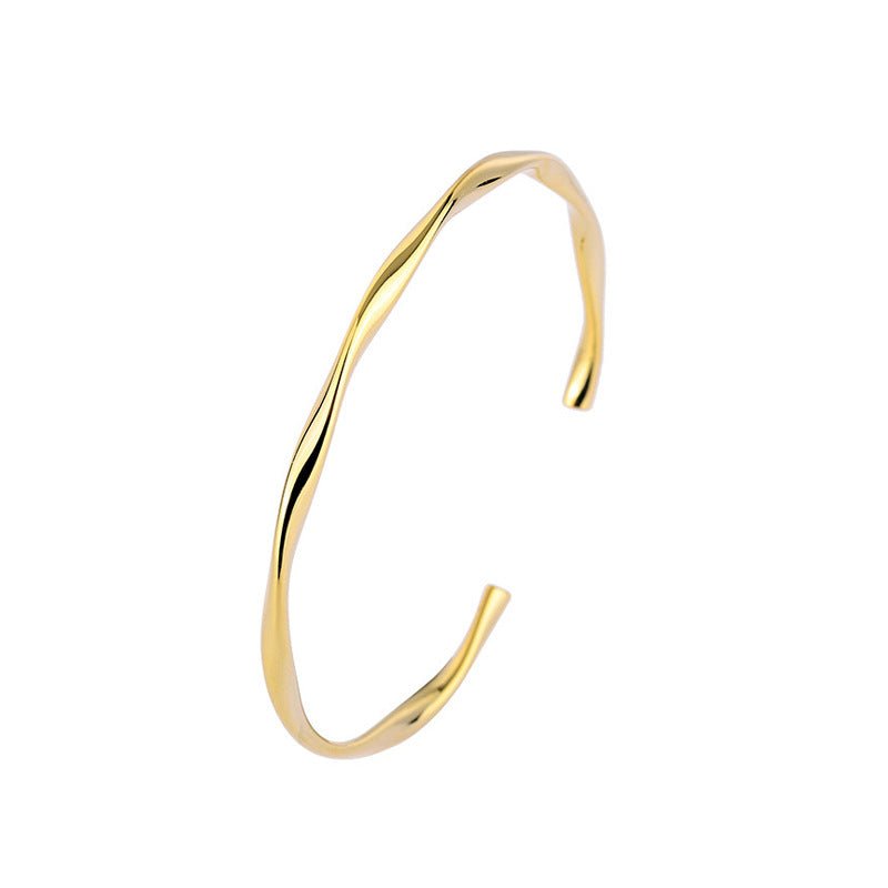 Korean Style Mobius Artistic Design Light Simple Elegant Glossy Bracelets - Daebak