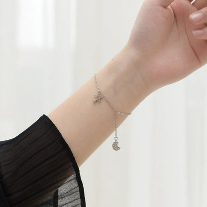 Korean Style Mori Female Girlfriends Heart-shaped Bracelets - Daebak