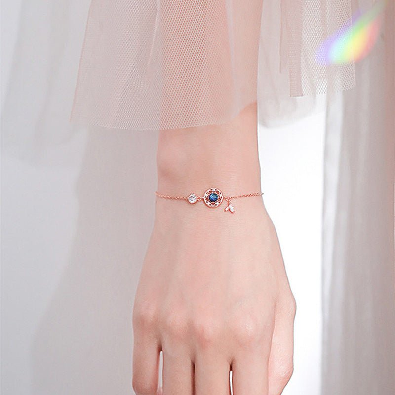 Korean Style Mori Female Girlfriends Heart-shaped Bracelets - Daebak