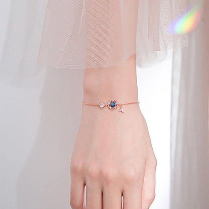 Korean Style Mori Female Girlfriends Heart-shaped Bracelets - Daebak