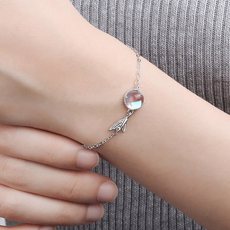 Korean Style Mori Female Girlfriends Heart-shaped Bracelets - Daebak