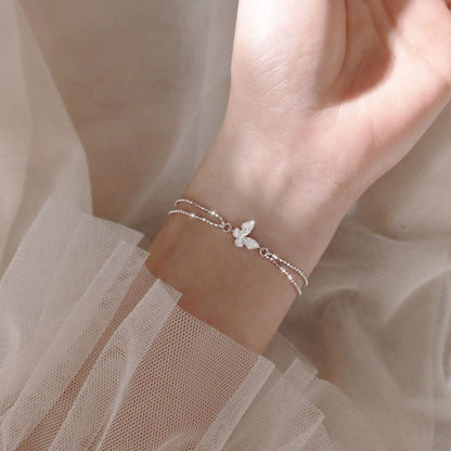 Korean Style Mori Female Girlfriends Heart-shaped Bracelets - Daebak