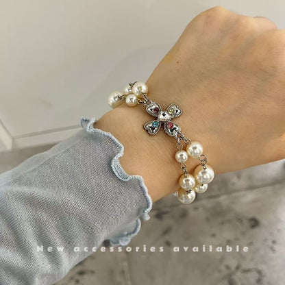 Korean Style Sweet Cool Colorful Crystals Cross Pendants - Daebak