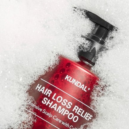 KUNDAL HAIR LOSS RELIEF SHAMPOO Intensive Scalp Care with Caffeine 500ml #WHITE MUSK - Daebak