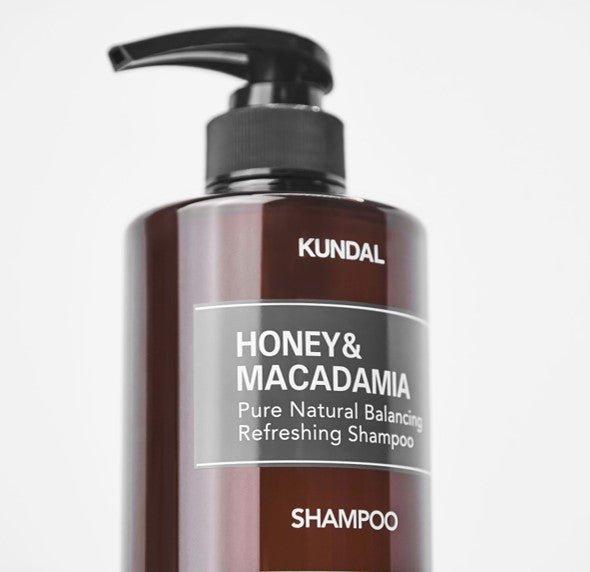 KUNDAL HONEY&MACADAMIA Pure Natural Balancing Refreshing Shampoo 500ml #BLANC - Daebak