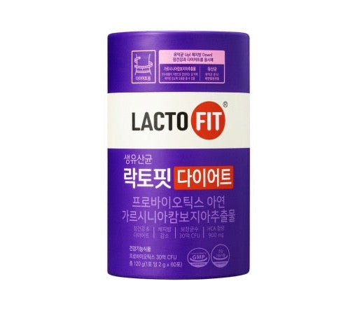LACTO-FIT Probiotics Diet 120g(60 Sticks) - Daebak