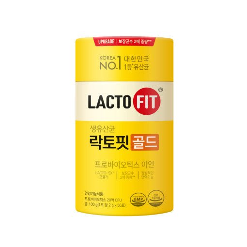 LACTO-FIT ProBiotics Gold (1 Pack, 2,000mg x 50EA) - Daebak