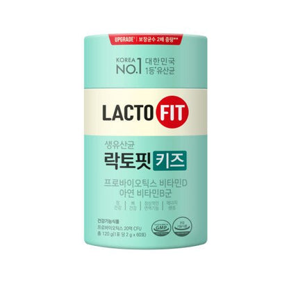 LACTO-FIT Probiotics Kids 120g(60 Sticks) - Daebak