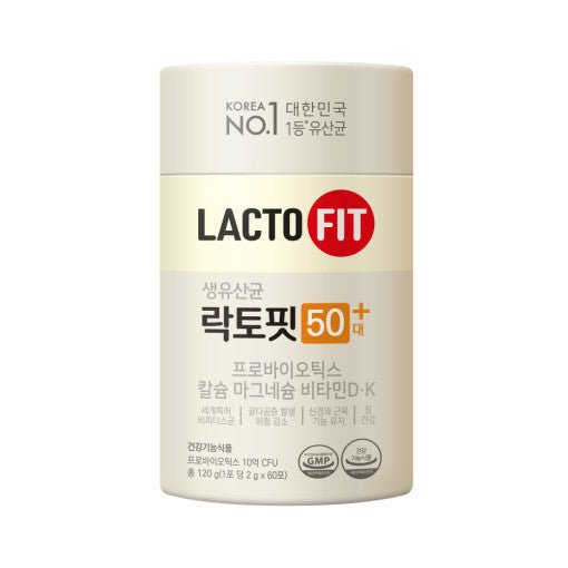 LACTO-FIT Probiotics SENIORS 50+ 120g(60 Sticks) - Daebak