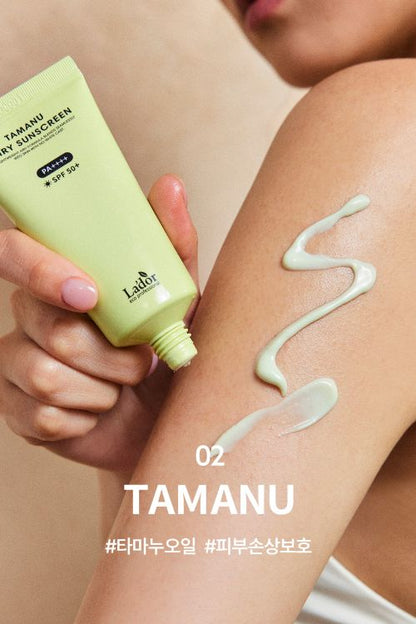 LADOR Tamanu Airy Sunscreen SP50+ PA++++ 50ml - Daebak