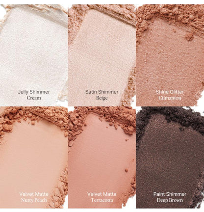 Laka Forever 6 Eye Palette - Daebak