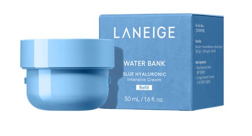 LANEIGE Water Bank Blue Hyaluronic Intensive Cream (Refill) 50ml - Daebak
