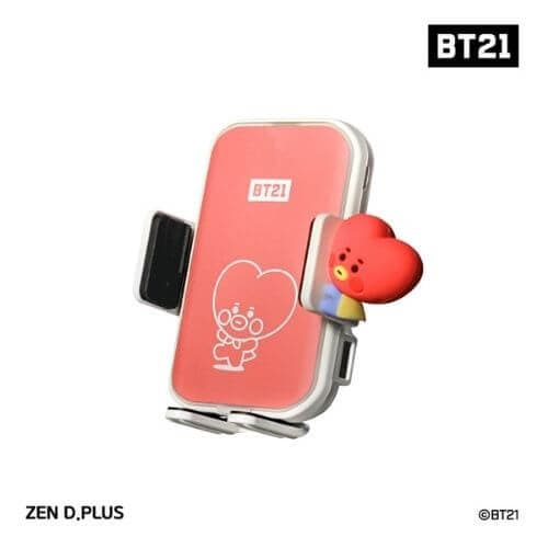 (Last stock!) BT21 BABY Fast Wireless Car Charger - Daebak