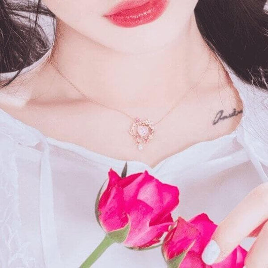 (Last stock!) Trembling Heart Necklace - Daebak