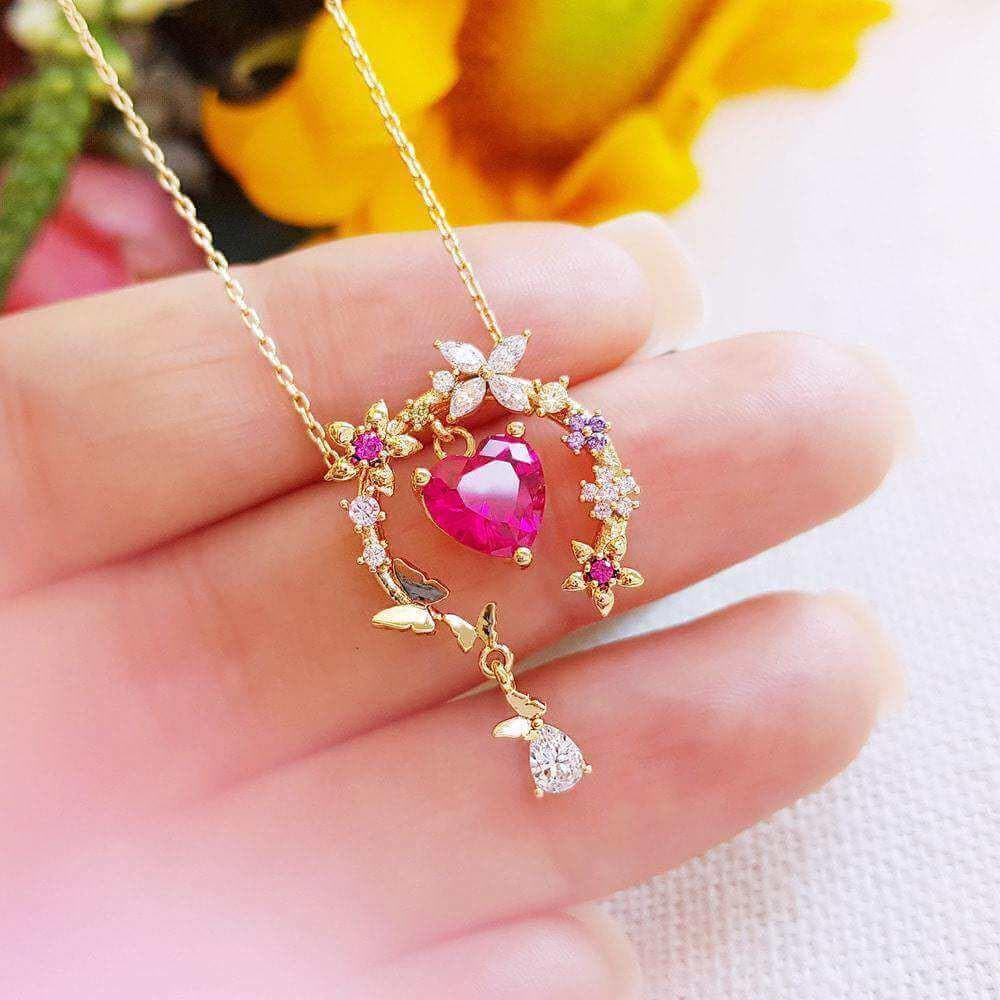 (Last stock!) Trembling Heart Necklace - Daebak