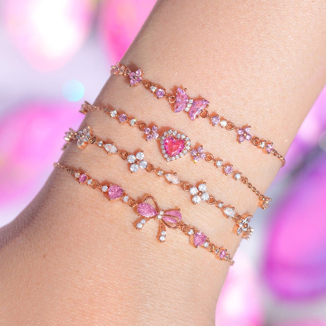 Love Zircon Butterfly Festival Bracelet - Daebak
