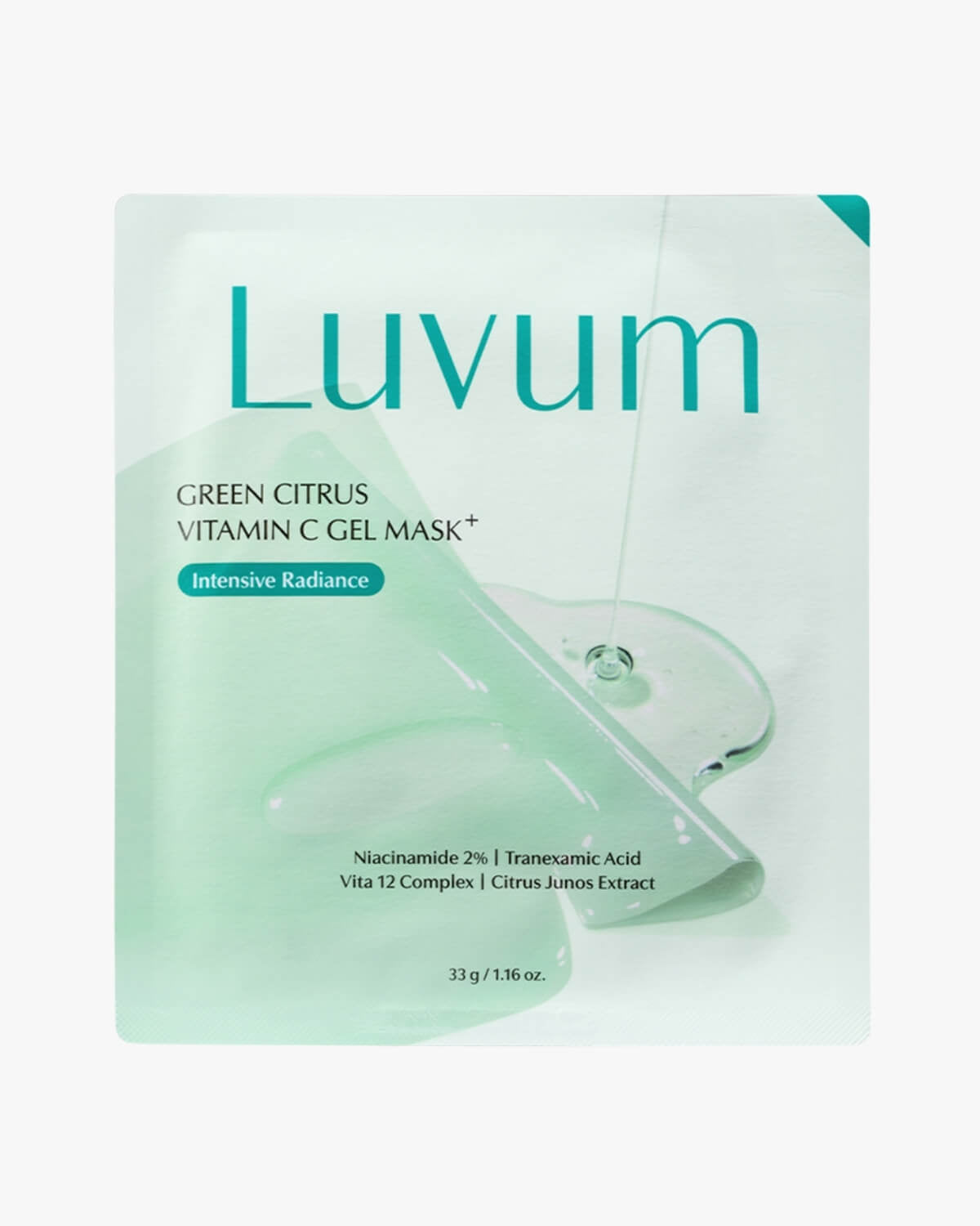 Luvum Green Citrus Vitamin C Gel Mask Plus - Daebak