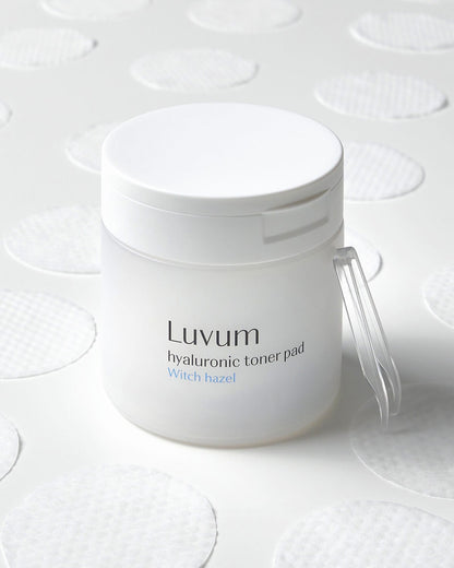 Luvum Witch Hazel Hyaluronic Toner Pad - Daebak