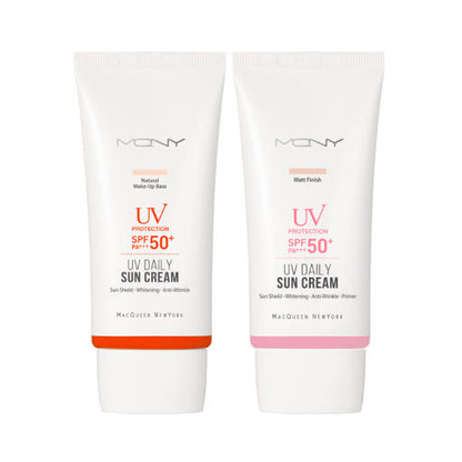 [MACQUEEN New York] Kit de Voyage Crème Solaire Quotidienne UV SPF50+ PA+++ (Base 30ml+Mat 30ml)