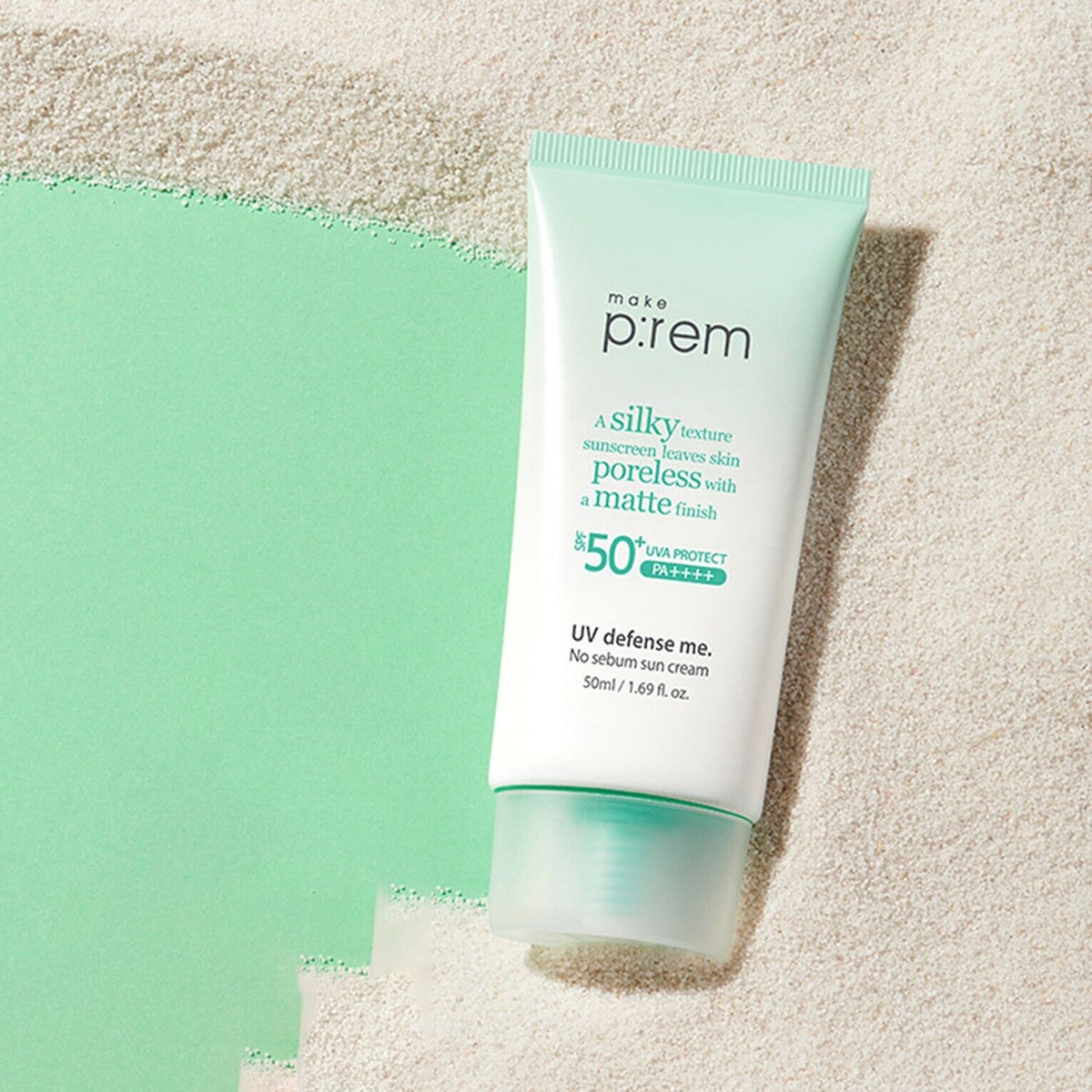 make p:rem UV Defense Me. No Sebum Crème Solaire SPF50+ PA++++ 50ml