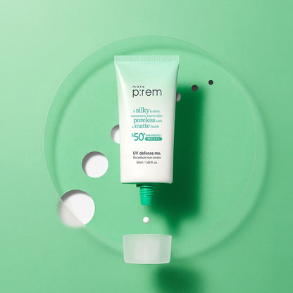 make p:rem UV Defense Me. No Sebum Crème Solaire SPF50+ PA++++ 50ml
