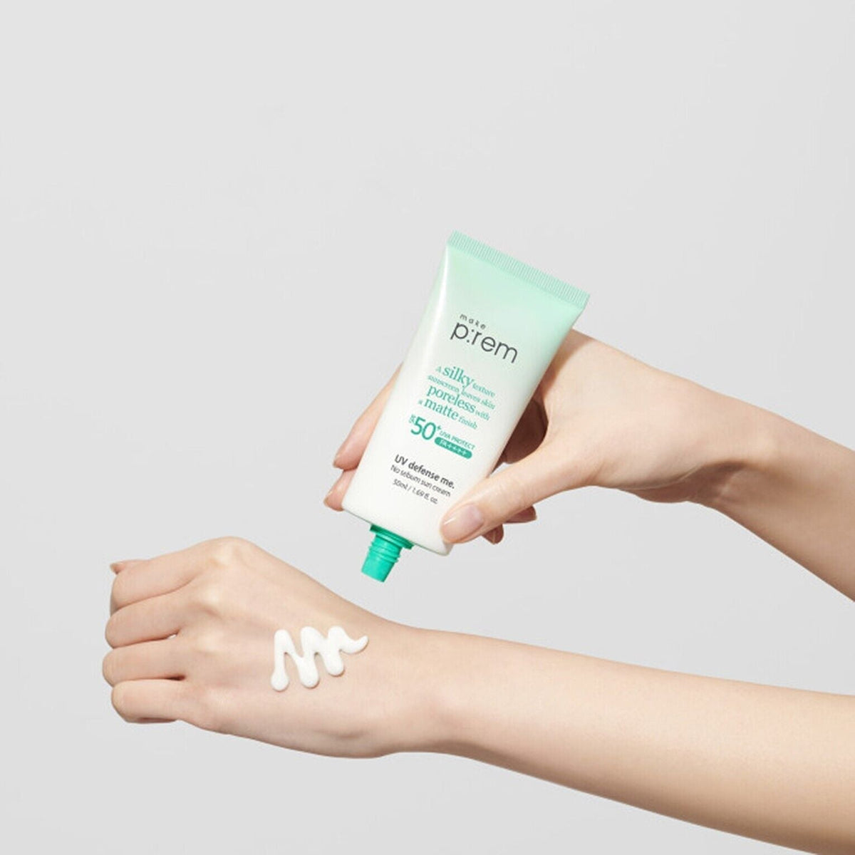 make p:rem UV Defense Me. No Sebum Crème Solaire SPF50+ PA++++ 50ml