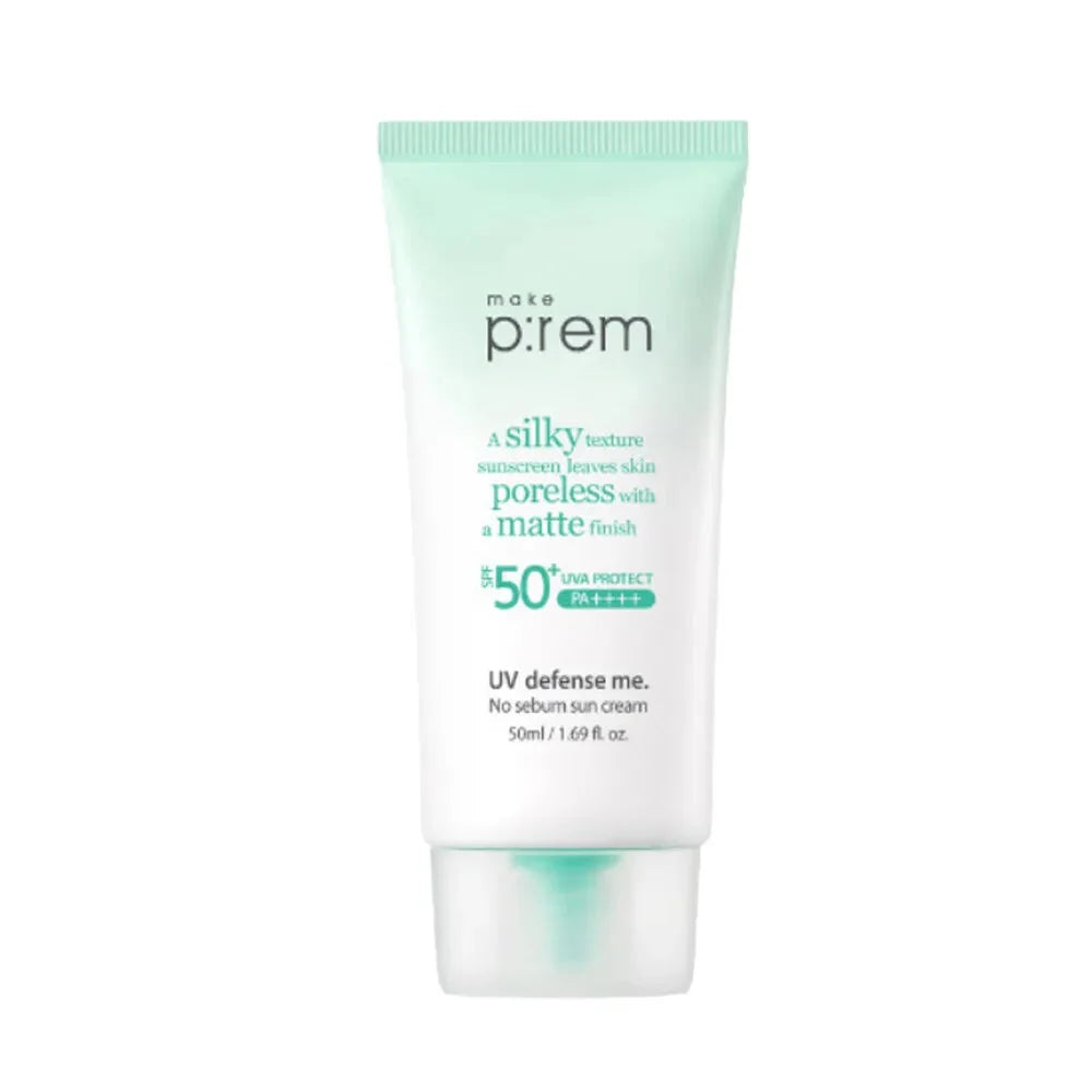 make p:rem UV Defense Me. No Sebum Crème Solaire SPF50+ PA++++ 50ml
