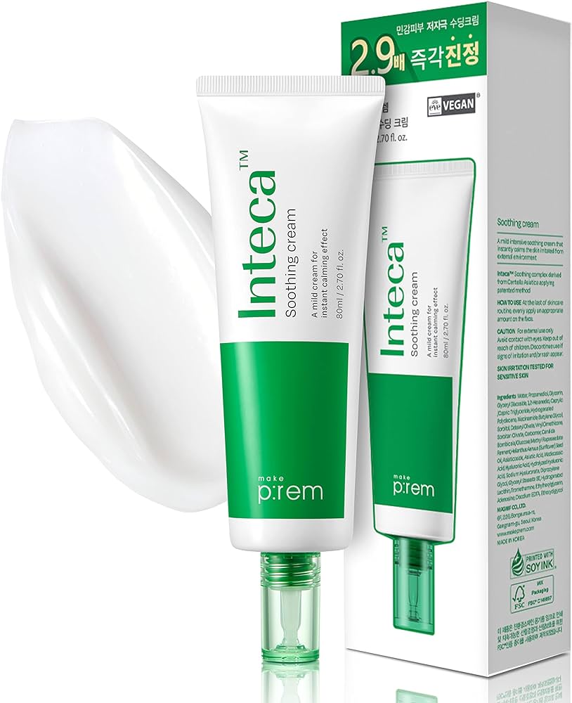 make p:rem Inteca Soothing Cream 80ml - Daebak