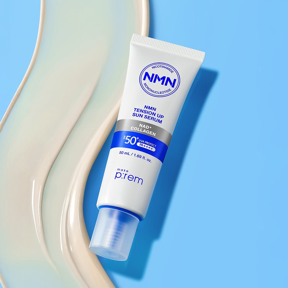 make p:rem NMN Tension Up Sun Serum SPF50+ PA++++ 50ml - Daebak