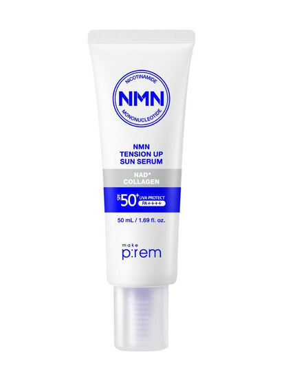 make p:rem NMN Tension Up Sun Serum SPF50+ PA++++ 50ml - Daebak