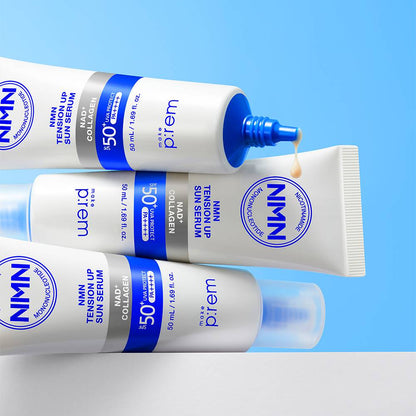 make p:rem NMN Tension Up Sun Serum SPF50+ PA++++ 50ml - Daebak