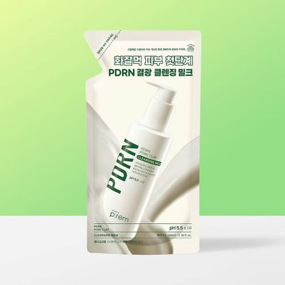make p:rem PDRN Pore Clay Cleansing Milk 100ml [Refill] - Daebak