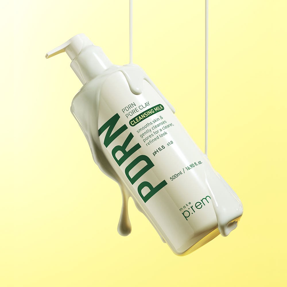 make p:rem PDRN Pore Clay Cleansing Milk 500ml - Daebak