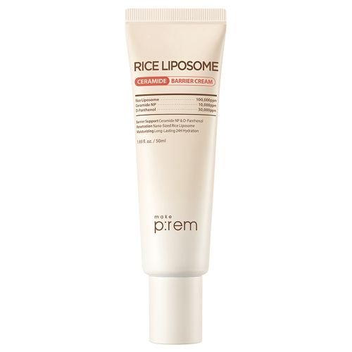make p:rem Rice Liposome Ceramide Barrier Cream 50ml - Daebak