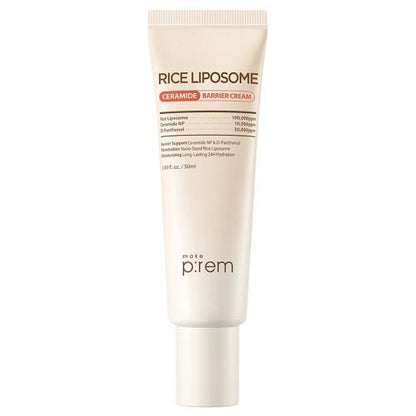 make p:rem Rice Liposome Ceramide Barrier Cream 50ml - Daebak