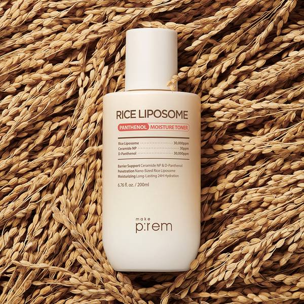make p:rem Rice Liposome Panthenol Moisture Toner 200ml - Daebak