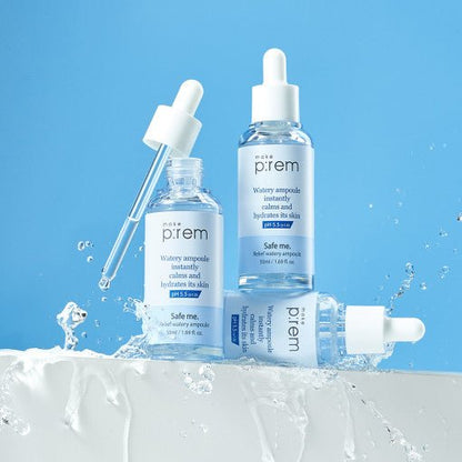 make p:rem Safe Me. Relief Watery Ampoule 50ml - Daebak