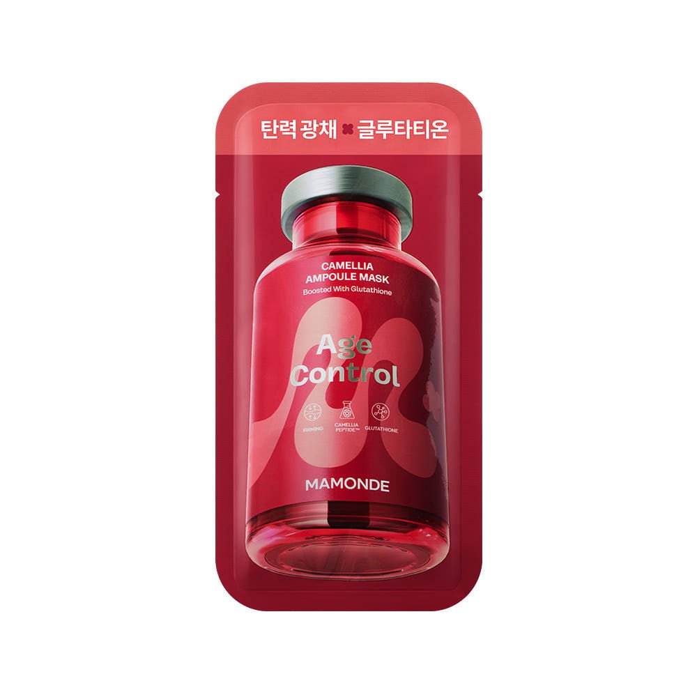 Mamonde Age Control Camellia Ampoule Mask 23ml x 10ea - Daebak