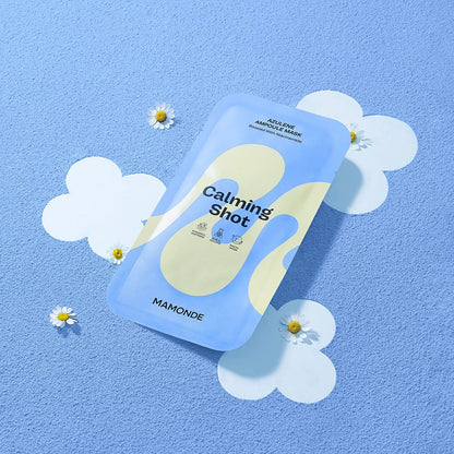 Mamonde Calming Shot Azulene Ampoule Mask 23ml X 10ea - Daebak