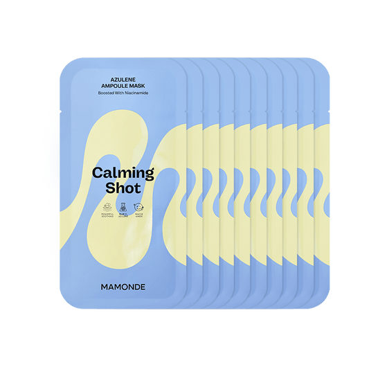 Mamonde Calming Shot Azulene Ampoule Mask 23ml X 10ea - Daebak