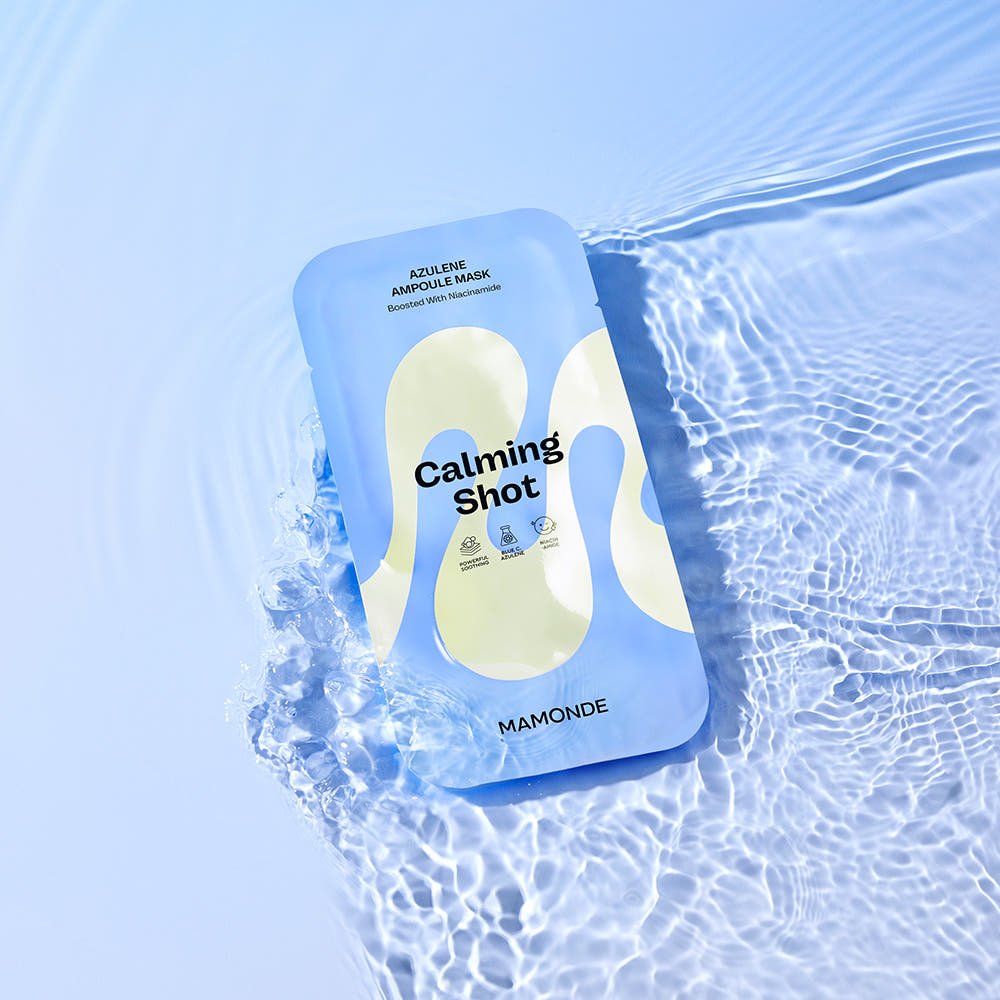 Mamonde Calming Shot Azulene Ampoule Mask 23ml X 10ea - Daebak