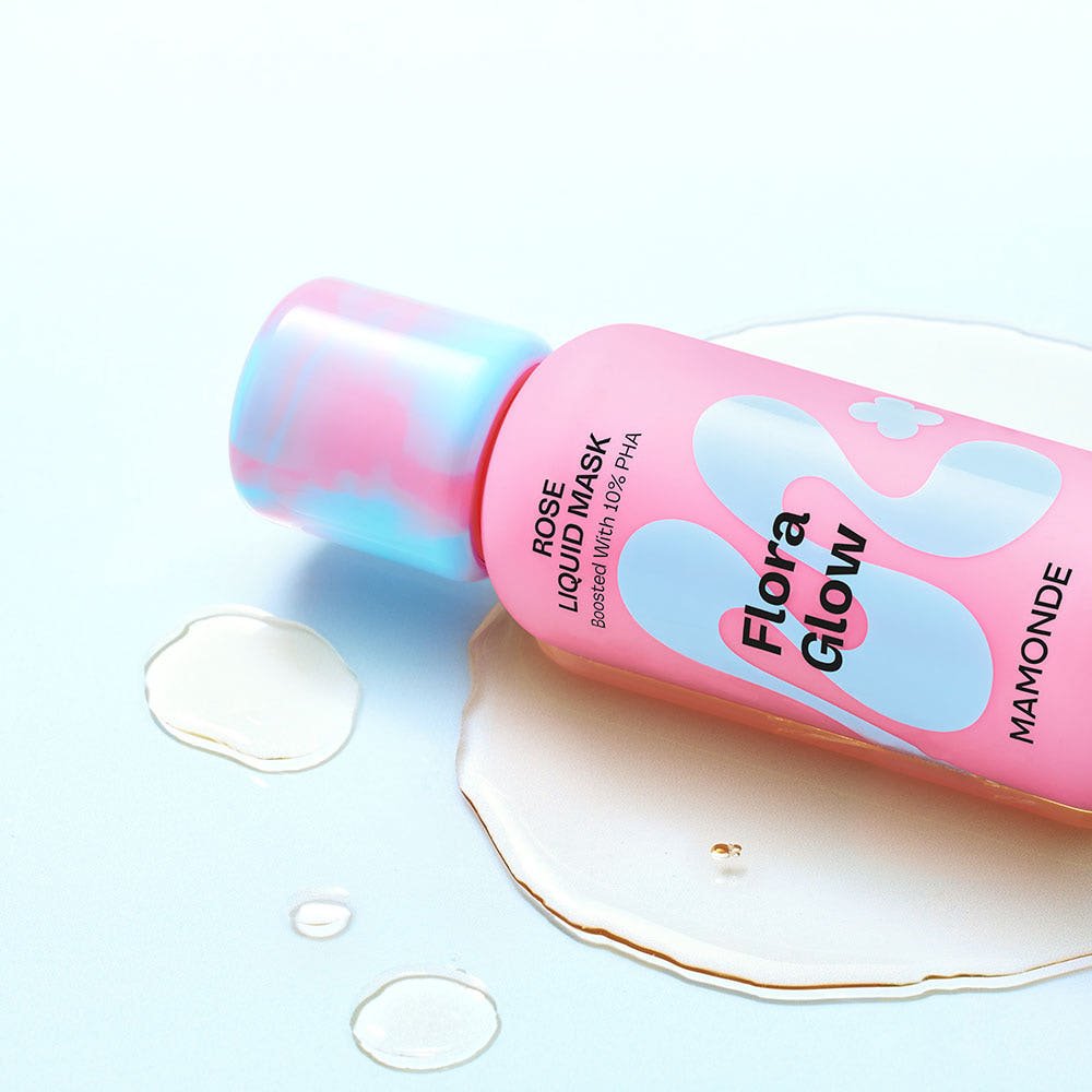 Mamonde Flora Glow Rose Liquid Mask 80ml - Daebak